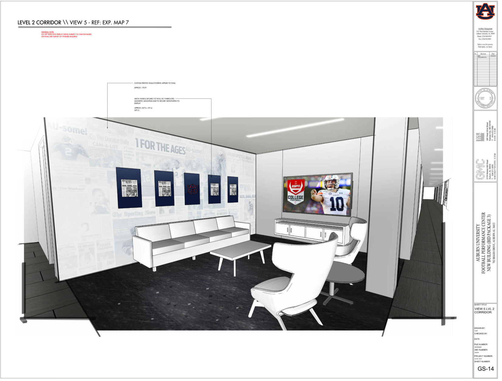 Auburn Football Performance Facility renderings